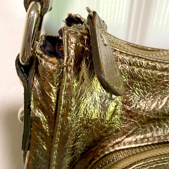 Nine West Gold Handbag - Picture 7 of 12